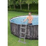 BESTWAY 58330 Drabinka metalowa do basenów 107cm BESTWAY 58330 Drabinka metalowa do basenów 107cm