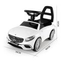 COIL Jeździk Chodzik Pchacz Mercedes S65 AMG biały dla dzieci (światła LED)