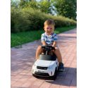 COIL Jeździk na akumulator chodzik pchacz 3w1 samochód Land Rover Discovery samochód duży dla dzieci biały