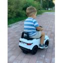 COIL Jeździk na akumulator chodzik pchacz 3w1 samochód Land Rover Discovery samochód duży dla dzieci biały