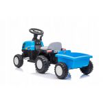 COIL Traktor na akumulator z przyczepą dla dzieci traktorek New Holland pojazd niebieski COIL Traktor na akumulator z przyczepą dla dzieci traktorek New Holland pojazd niebieski