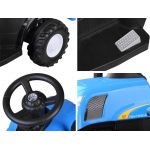 COIL Traktor na akumulator z przyczepą dla dzieci traktorek New Holland pojazd niebieski COIL Traktor na akumulator z przyczepą dla dzieci traktorek New Holland pojazd niebieski