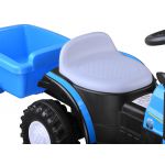 COIL Traktor na akumulator z przyczepą dla dzieci traktorek New Holland pojazd niebieski COIL Traktor na akumulator z przyczepą dla dzieci traktorek New Holland pojazd niebieski