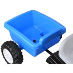 COIL Traktor na akumulator z przyczepą dla dzieci traktorek New Holland pojazd niebieski COIL Traktor na akumulator z przyczepą dla dzieci traktorek New Holland pojazd niebieski
