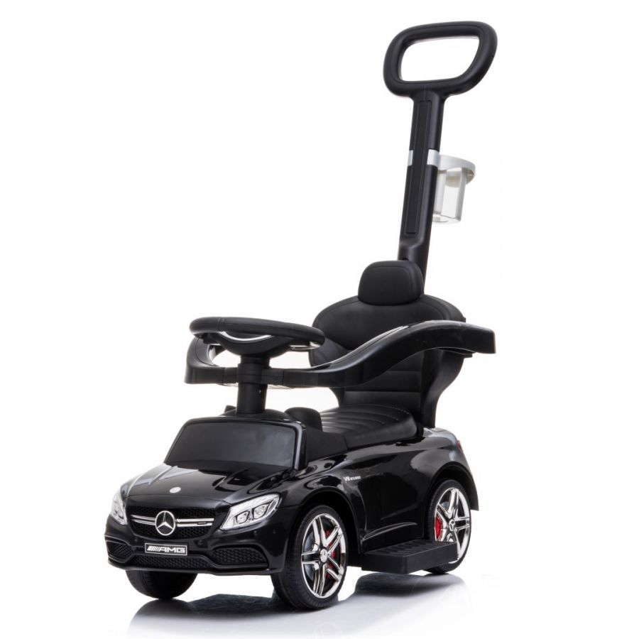 COIL Jeździk pchacz chodzik Mercedes 3W1 AMG Auto Samochód duży dla dzieci czarny