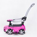 COIL Jeździk pchacz chodzi 3w1 autko dla dzieci duży samochód auto klakson muzyka różowo-czarny