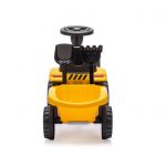 COIL Jeździk traktor spychacz żółty licencja CAT + łopatka i grabki COIL Jeździk traktor spychacz żółty licencja CAT + łopatka i grabki