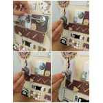 COIL Tablica Manipulacyjna Montessori Drewniana Miś COIL Tablica Manipulacyjna Montessori Drewniana Miś