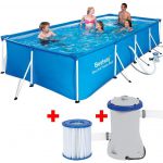 BESTWAY 56424 Basen Stelażowy 400x211x81cm
