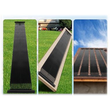 COIL PANEL SOLARNY SŁONECZNY DO PODGRZEWANIA WODY W BASENIE ELASTYCZNY  0.6 x 3.66m 2szt