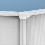 COIL Basen typu kanadyjskiego stalowy stały owalny 6.1m x 3.6m 1.3m wysokości