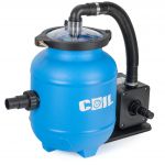 COIL Pompa piaskowa do basenu 100W. wydajność 4000l/h + 320g kulek filtracyjnych Aqualoon COIL Pompa piaskowa do basenu 100W. wydajność 4000l/h + 320g kulek filtracyjnych Aqualoon