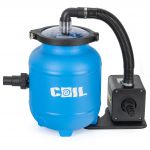 COIL Pompa piaskowa do basenu 100W. wydajność 4000l/h + 320g kulek filtracyjnych Aqualoon COIL Pompa piaskowa do basenu 100W. wydajność 4000l/h + 320g kulek filtracyjnych Aqualoon