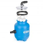 COIL Pompa piaskowa do basenu 100W. wydajność 4000l/h + 320g kulek filtracyjnych Aqualoon COIL Pompa piaskowa do basenu 100W. wydajność 4000l/h + 320g kulek filtracyjnych Aqualoon