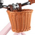 Coil Rowerek biegowy magnezowy z koszyczkiem różowy