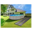 COIL PANEL SOLARNY SŁONECZNY DO PODGRZEWANIA WODY W BASENIE ELASTYCZNY  0.6 x 3.66m 2szt