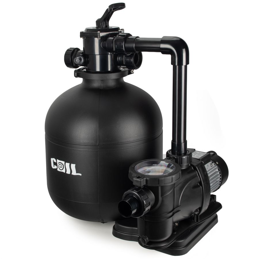 COIL Pompa piaskowa do basenu 800W. wydajność 19000l/h samozasysająca