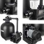 COIL Pompa piaskowa do basenu 800W. wydajność 19000l/h samozasysająca zbiornik 125l COIL Pompa piaskowa do basenu 800W. wydajność 19000l/h samozasysająca zbiornik 125l