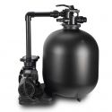 COIL Pompa piaskowa do basenu 800W. wydajność 19000l/h samozasysająca zbiornik 125l