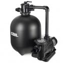 COIL Pompa piaskowa do basenu 800W. wydajność 19000l/h samozasysająca zbiornik 125l