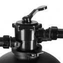 COIL Pompa piaskowa do basenu 800W. wydajność 19000l/h samozasysająca zbiornik 125l