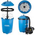 COIL Pompa piaskowa do basenu Bestway Intex. wydajność 8500l/h + kulki filtracyjne Aquallon 925g