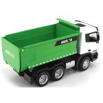 COIL zdalnie sterowany samochód ciężarowy wywrotka ciężarówka skala 1:18 zielony