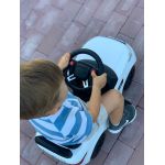 COIL Jeździk na akumulator chodzik pchacz 3w1 samochód Land Rover Discovery samochód duży dla dzieci biały