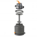 COIL Pompa piaskowa do basenu Bestway Intex. wydajność 8705l/h 250W + węże