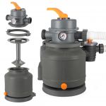 COIL Pompa piaskowa do basenu Bestway Intex. wydajność 8705l/h 250W + węże