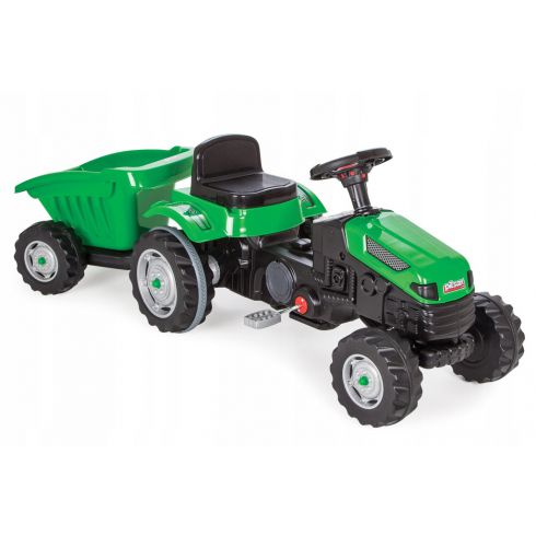 COIL Duży traktor na pedały przyczepa xxl jeździk dla dziecka