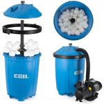 COIL Pompa piaskowa do basenu Bestway Intex. wydajność 8500l/h + kulki filtracyjne Aquallon 925g