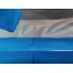 COIL Folia solarna podwójny pęcherzyk niebiesko-srebrna grubość 500 mikronów szerokość 3m