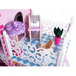 Coil Domek drewniany dla lalek winda zjeżdżalnia