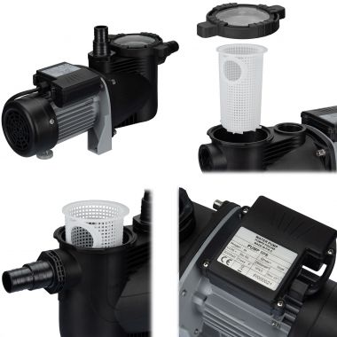 COIL Pompa do basenu cyrkulacyjna z filtrem wstępnym 300W 8000l/h samozasysająca do Bestway Intex