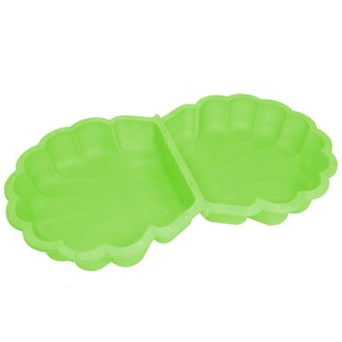 COIL Boîte de sable fin de grande piscine 2in1 chatte en plastique xxl couvercle vert
