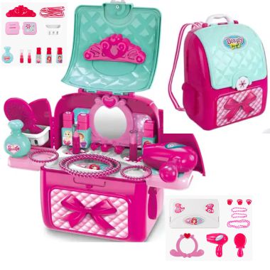 COIL Makeup-Tisch. Baby-Rucksack