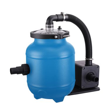 COIL Sandpumpe für einen 100W-Pool. Leistung 4000l / h + 320g Aqualoon Filterbällchen