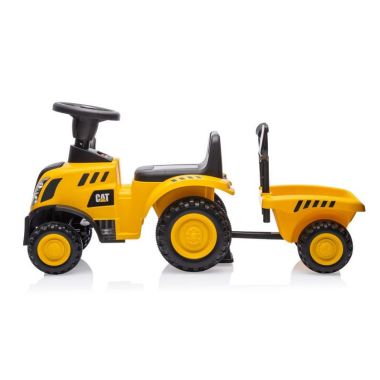 COIL Rider Tractor Bulldozer Yellow License Cat + Shovel en Graphics