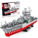 COIL Structural blocks set Mega 2462 Warbi-shipbuilder army ship Hangzhou Destroyer