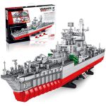 COIL Structural blocks set Mega 2462 Warbi-shipbuilder army ship Hangzhou Destroyer