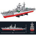 COIL Structural blocks set Mega 2462 Warbi-shipbuilder army ship Hangzhou Destroyer