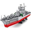 COIL Structural blocks set Mega 2462 Warbi-shipbuilder army ship Hangzhou Destroyer