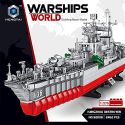 COIL Structural blocks set Mega 2462 Warbi-shipbuilder army ship Hangzhou Destroyer