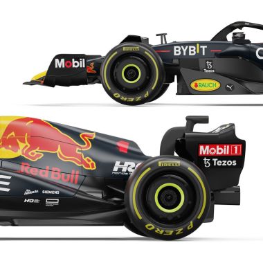 COIL Auditurated car Auto Formula Red Bull 1:12