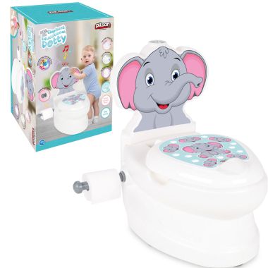 COIL Interactive potty potty white for baby toilet elephant