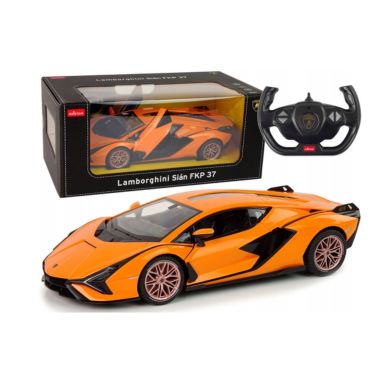 COIL Grande télécommande porté rc rc lamborghini sian porte ouverte lumière orange