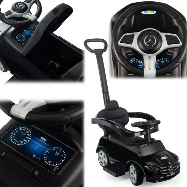 COIL Rider Pachacz Walker Mercedes 3in1 amg auto voiture gros pour enfants Klaxon noir