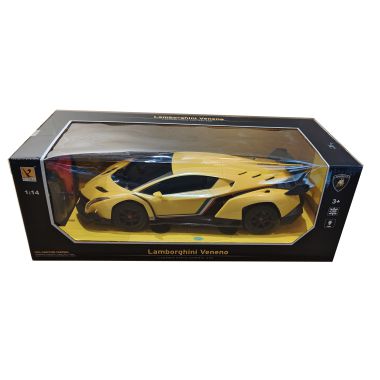 COIL Remote controlled car Auto RC on Lamborghini remote control 1:14 Yellow