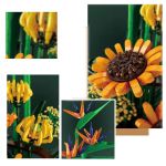 COIL Structural blocks set 1608 elements large flowers sunflowers